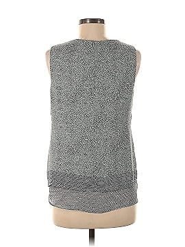 Rose + Olive Sleeveless Blouse (view 2)