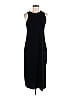 prologue Solid Black Casual Dress Size M - photo 1