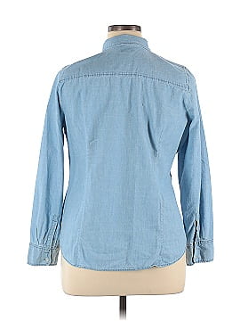 J.Crew Factory Store Long Sleeve Button-Down Shirt (view 2)