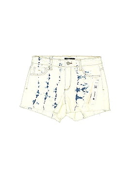 Aqua Denim Shorts (view 1)