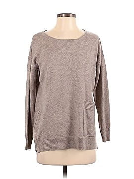 REPEAT Easy Knit Cashmere Pullover Sweater (view 1)