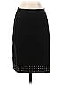 Vivienne Vivienne Tam Solid Black Casual Skirt Size S - photo 1