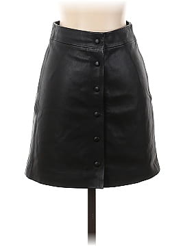 ALLSAINTS Leather Skirt (view 1)