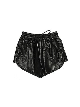 Superdown Faux Leather Shorts (view 1)