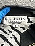 St. John Collection by Marie Gray Animal Print Black Pullover Sweater Size S - photo 3