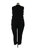 Bebe 100% Polyester Solid Black Jumpsuit Size 24 (Plus) - photo 2