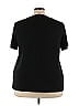 Shein Black Short Sleeve T-Shirt Size 4X (Plus) - photo 2