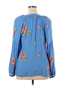 Fig & Flower Long Sleeve Blouse (view 2)