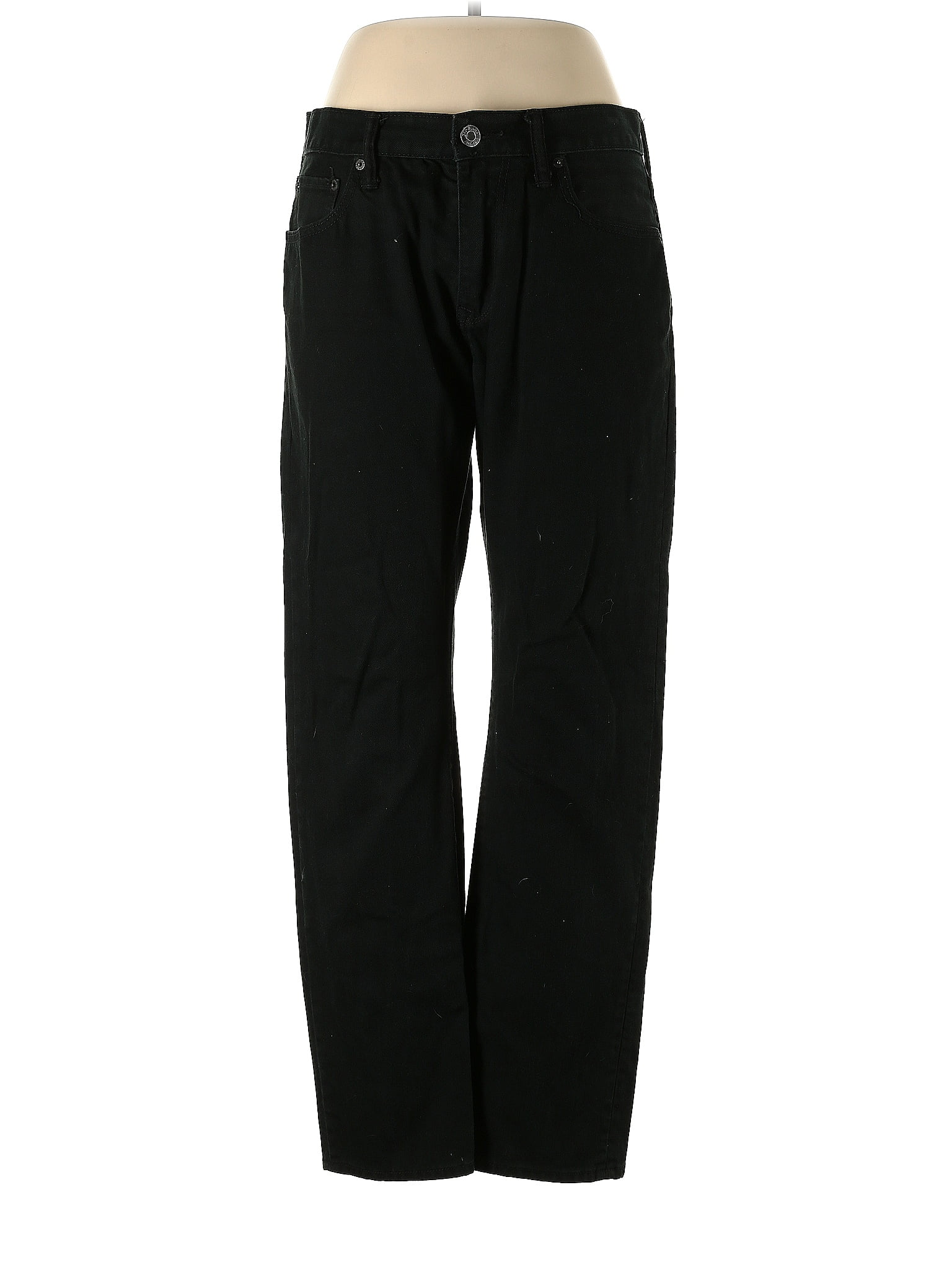 Gap Outlet 100 Cotton Black Jeans 32 Waist 67 off ThredUp