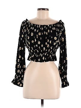 Back 3/4 Sleeve Blouse (view 1)