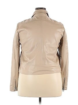Scoop Faux Leather Jacket (view 2)