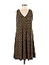 Assorted Brands Marled Black Yellow Casual Dress Size 8 - photo 1