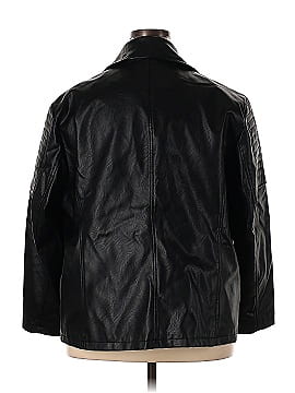 Noisy May Faux Leather Jacket (view 2)