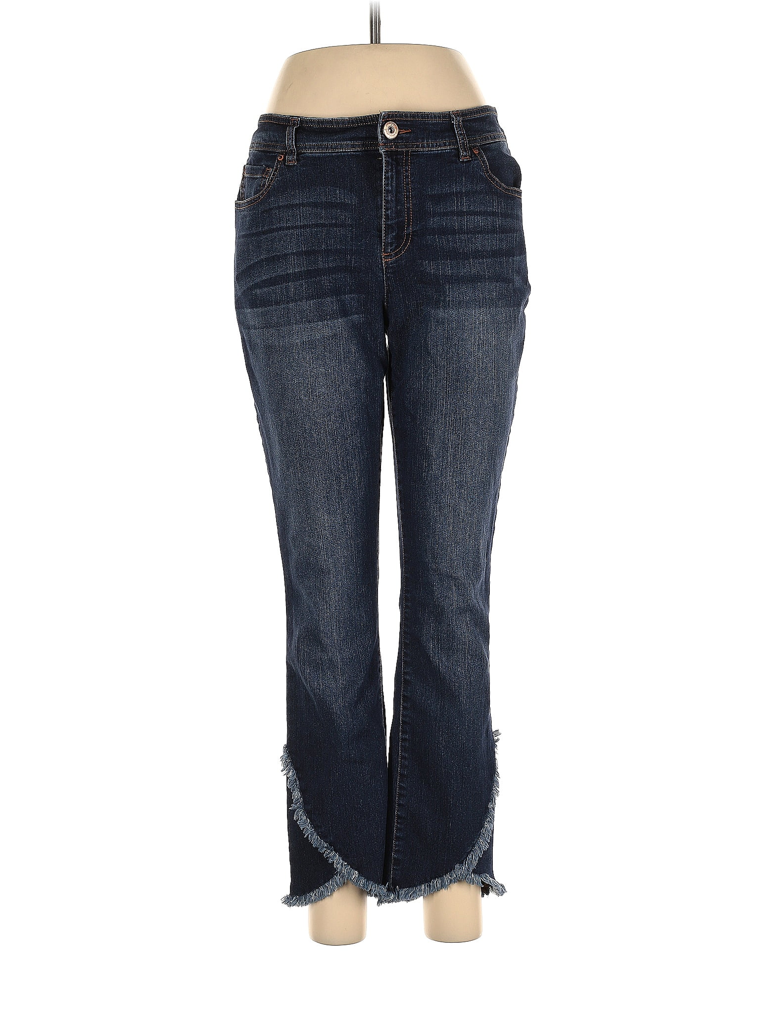 Jeans Ladies International Concepts - Taille 10, Coupe Mom, Excellent état