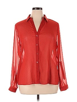 Outback Red Long Sleeve Blouse (view 1)