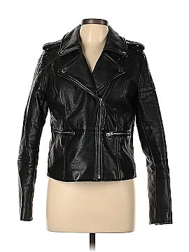 American Eagle Outfitters Faux Leather Jacket (view 1)