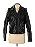 American Eagle Outfitters 100% Polyurethane Black Faux Leather Jacket Size L - photo 1