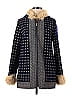 Madchen Polka Dots Blue Coat Size M - photo 1