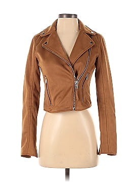 Abercrombie & Fitch Leather Jacket (view 1)