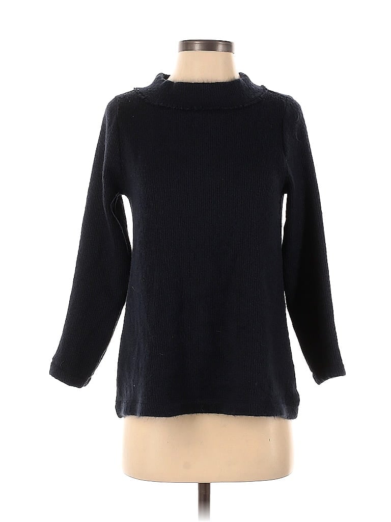 Pre-owned Ann Taylor Loft Outlet Turtleneck Sweater In Black