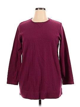 Woman Within Pullover Sweater (view 1)