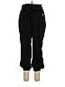 Express 100% Polyester Solid Black Casual Pants Size L - photo 1