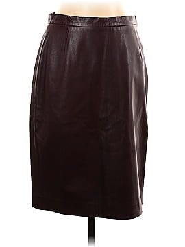 KORS Michael Kors Leather Skirt (view 1)