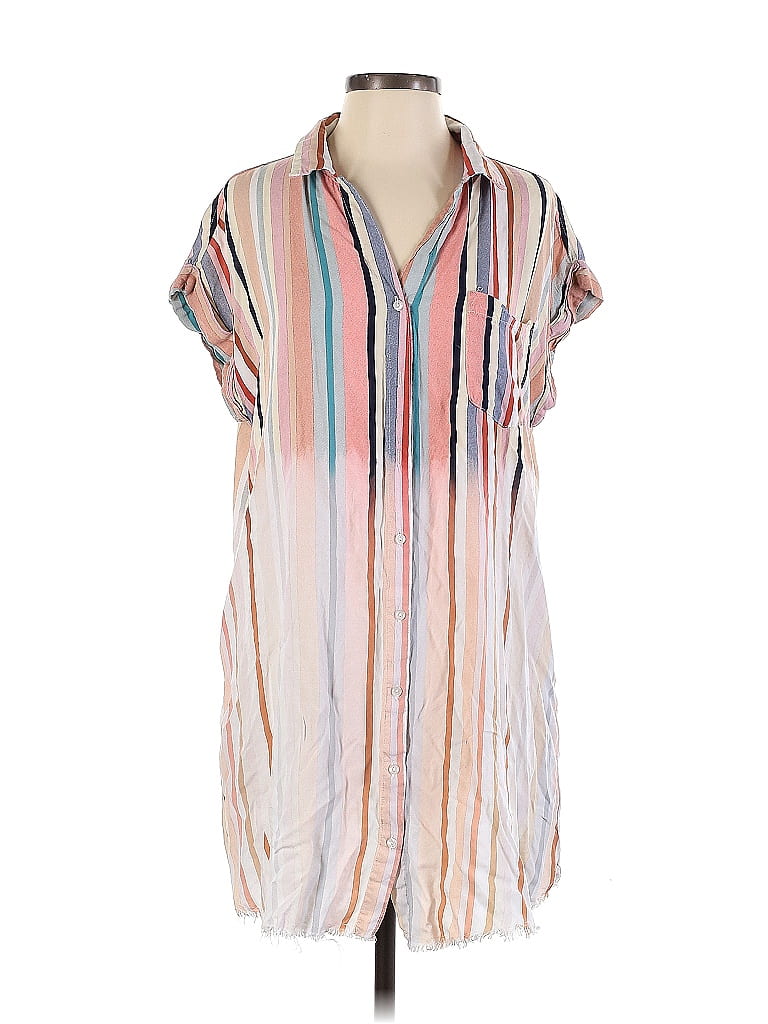 Umgee 100% Rayon Tan Casual Dress Size S - 58% off | ThredUp