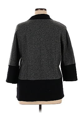 JM Collection Wool Cardigan (view 2)