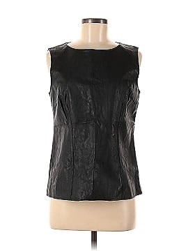 CAbi Faux Leather Top (view 1)