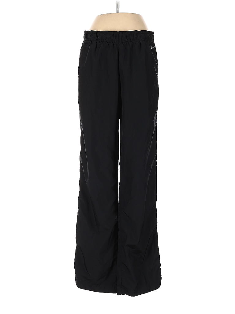 Nike 100% Polyester Black Active Pants Size S - photo 1