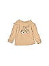 H&M 100% Cotton Tan Sweatshirt Size 2 - 3 - photo 1