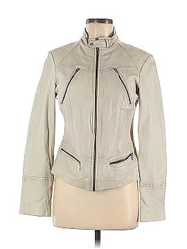 Cole Haan Faux Leather Jacket (view 1)