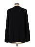 Gibson Latimer 100% Polyester Black Long Sleeve Blouse Size M - photo 2
