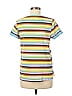 t.la 100% Cotton Stripes Brown Short Sleeve T-Shirt Size M - photo 2