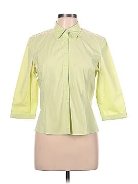 Petite Sophisticate 3/4 Sleeve Button-Down Shirt (view 1)