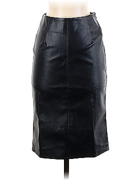 Olivia Mark Faux Leather Skirt (view 1)