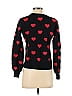 Marled by Reunited Hearts Polka Dots Black Pullover Sweater Size S - photo 2