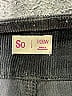 SO Solid Black Casual Skirt Size 7 - photo 3
