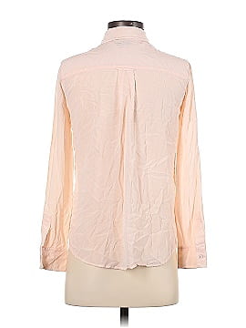 Rails Long Sleeve Silk Top (view 2)