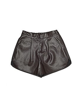 Grey Lab Los Angeles Faux Leather Shorts (view 1)
