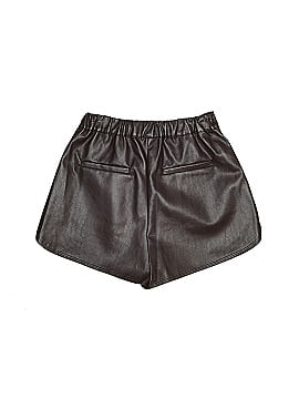 Grey Lab Los Angeles Faux Leather Shorts (view 2)