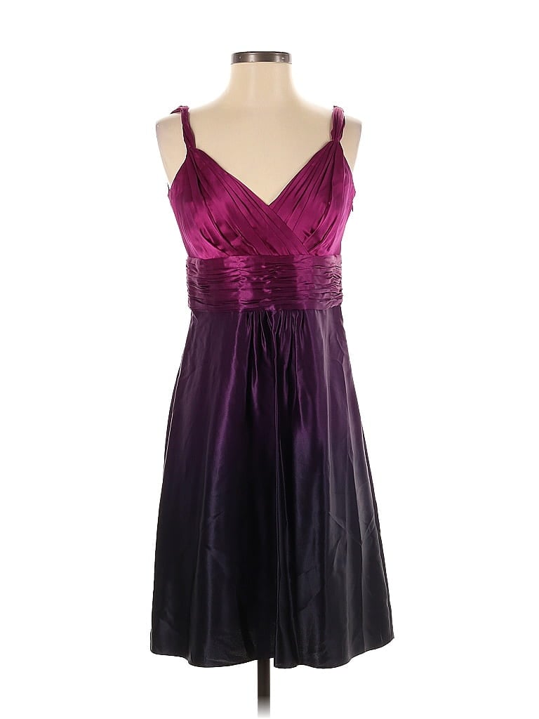 Ann Taylor Ombre Purple Cocktail Dress Size 4 (Petite) - photo 1