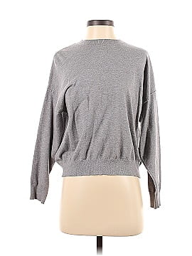 Joan Vass Pullover Sweater (view 1)
