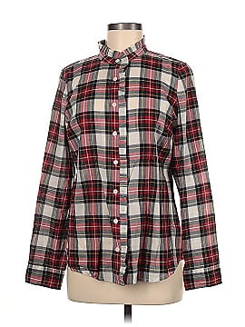 J.Crew Factory Store Long Sleeve Button-Down Shirt (view 1)