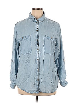 Social Standard by Sanctuary Long Sleeve Button-Down Shirt (view 1)