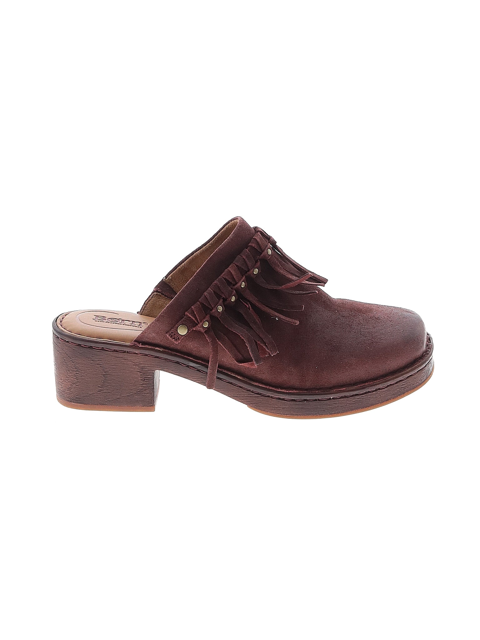 Born Handcrafted Footwear Brown Mule/Clog Size 9 - 63% off | ThredUp