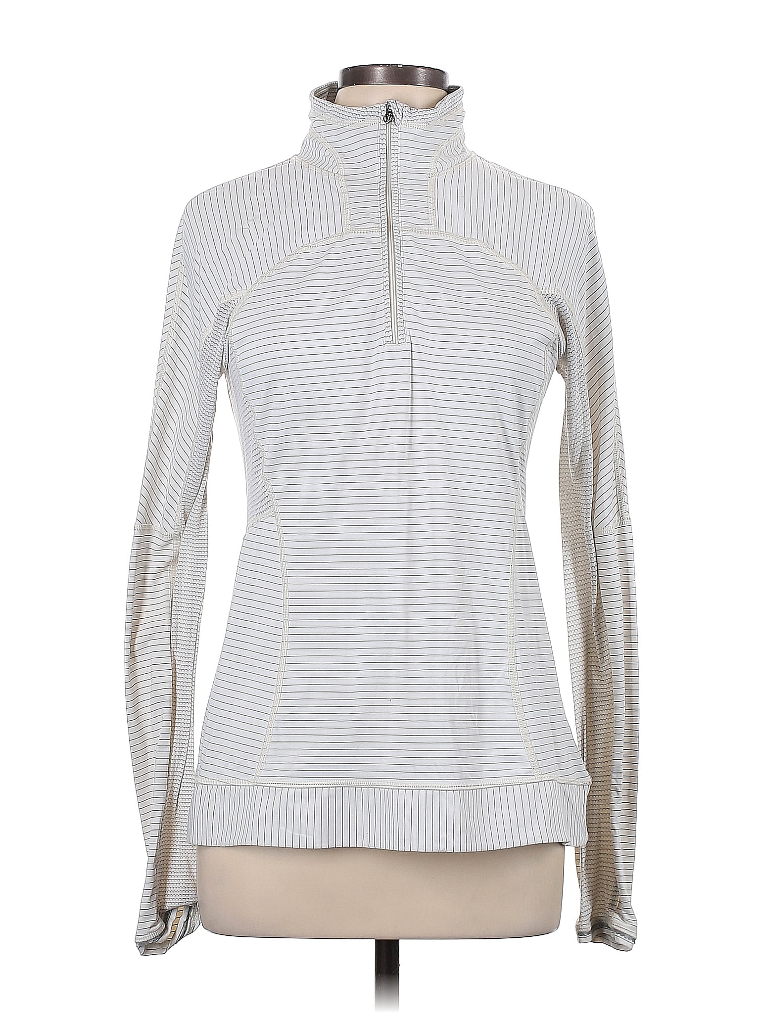 Lululemon Athletica Ivory Track Jacket Size 12 - 71% off | ThredUp