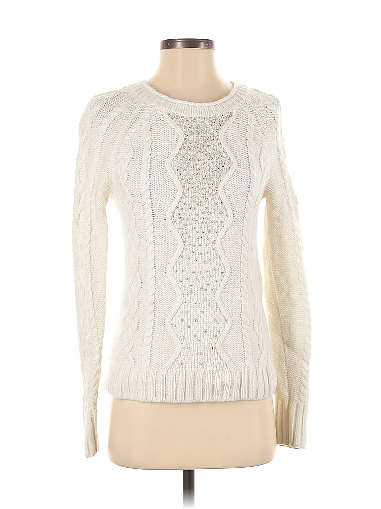 J.Crew Factory Store Ivory Pullover Sweater Size XS - photo 1