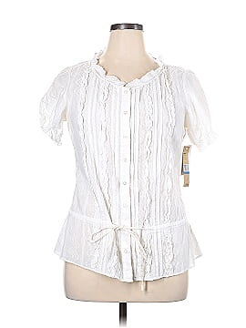 DKNY Jeans Short Sleeve Button-Down Shirt (view 1)